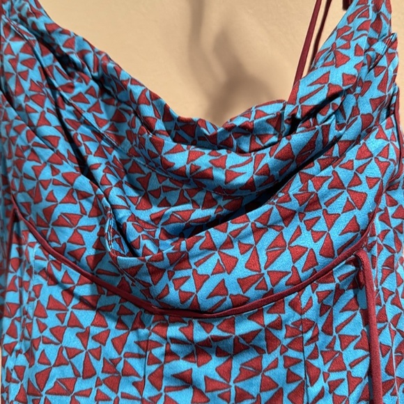 NWT Free People Kai mini dress blue Medium - Picture 5 of 8